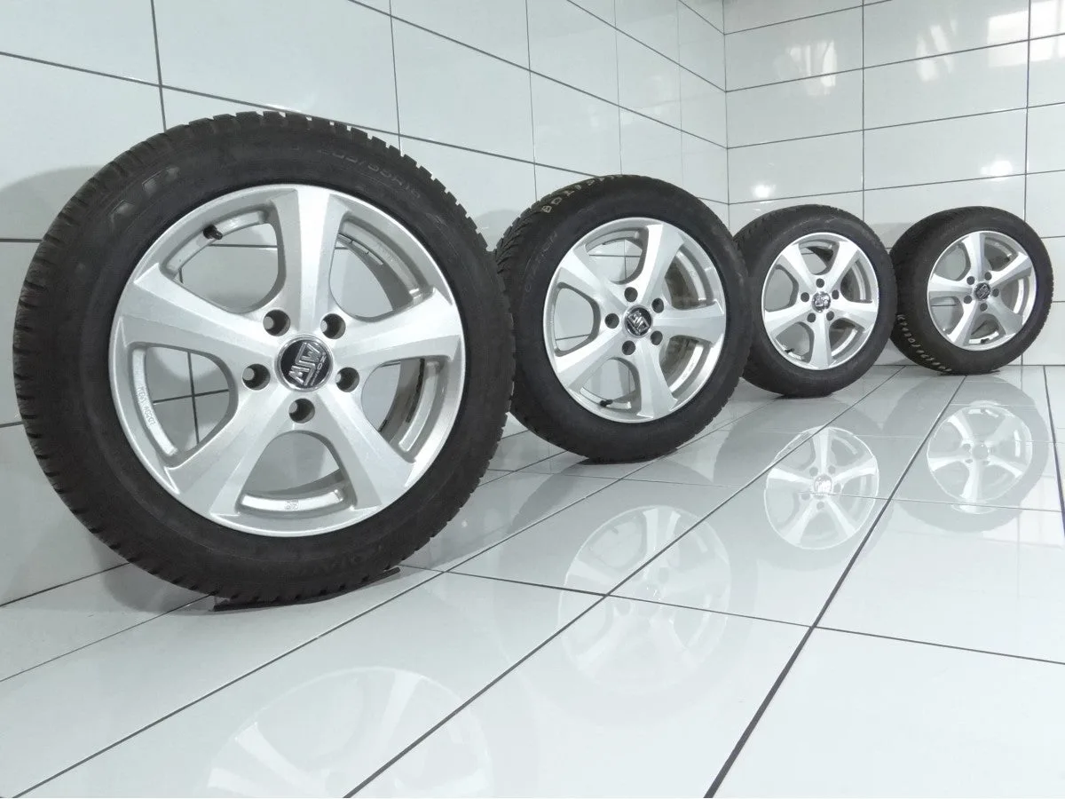 KOŁA UŻYWANE MSW/OZ OE 48201 BMW E90 E91 E92 E93 5x120 ET35 205/55R16 91H [2010] 6,5MM Srebrny, zdjęcie 1