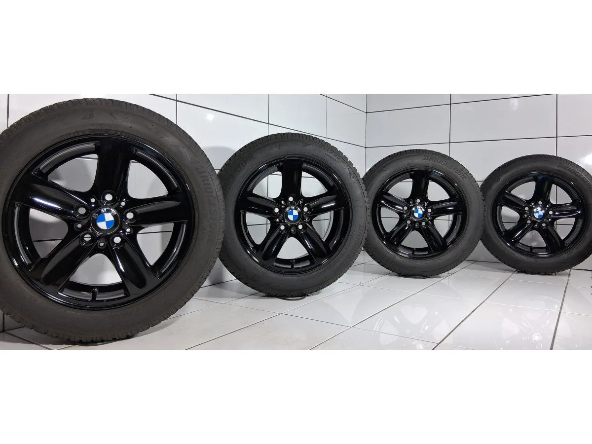 KOŁA UŻYWANE BRIDGESTONE STYLING 140 6775619 BMW 1 E81, E87, E88, 91 H1 5X120 ET44 205/55R16 91H [2022] 7,5MM CZARNY, zdjęcie 1