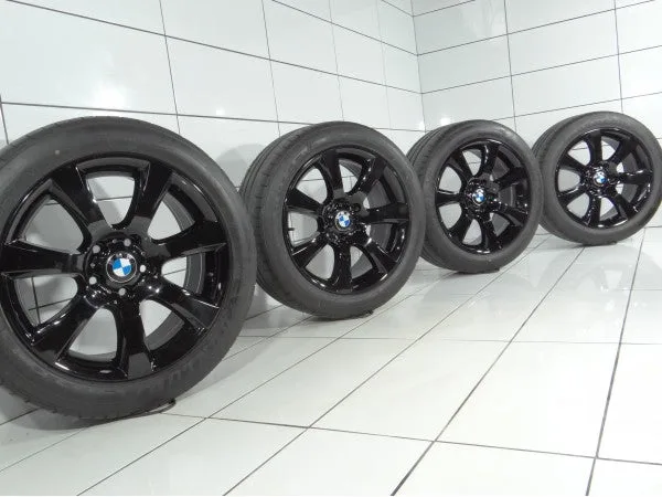 KOŁA UŻYWANE BMW OE STYLING 330 6790176 5 F10, F11, 6 F06, F12, F13 5X120 ET30 245/45R18 100Y [2020] 6MM CZARNY, zdjęcie 1