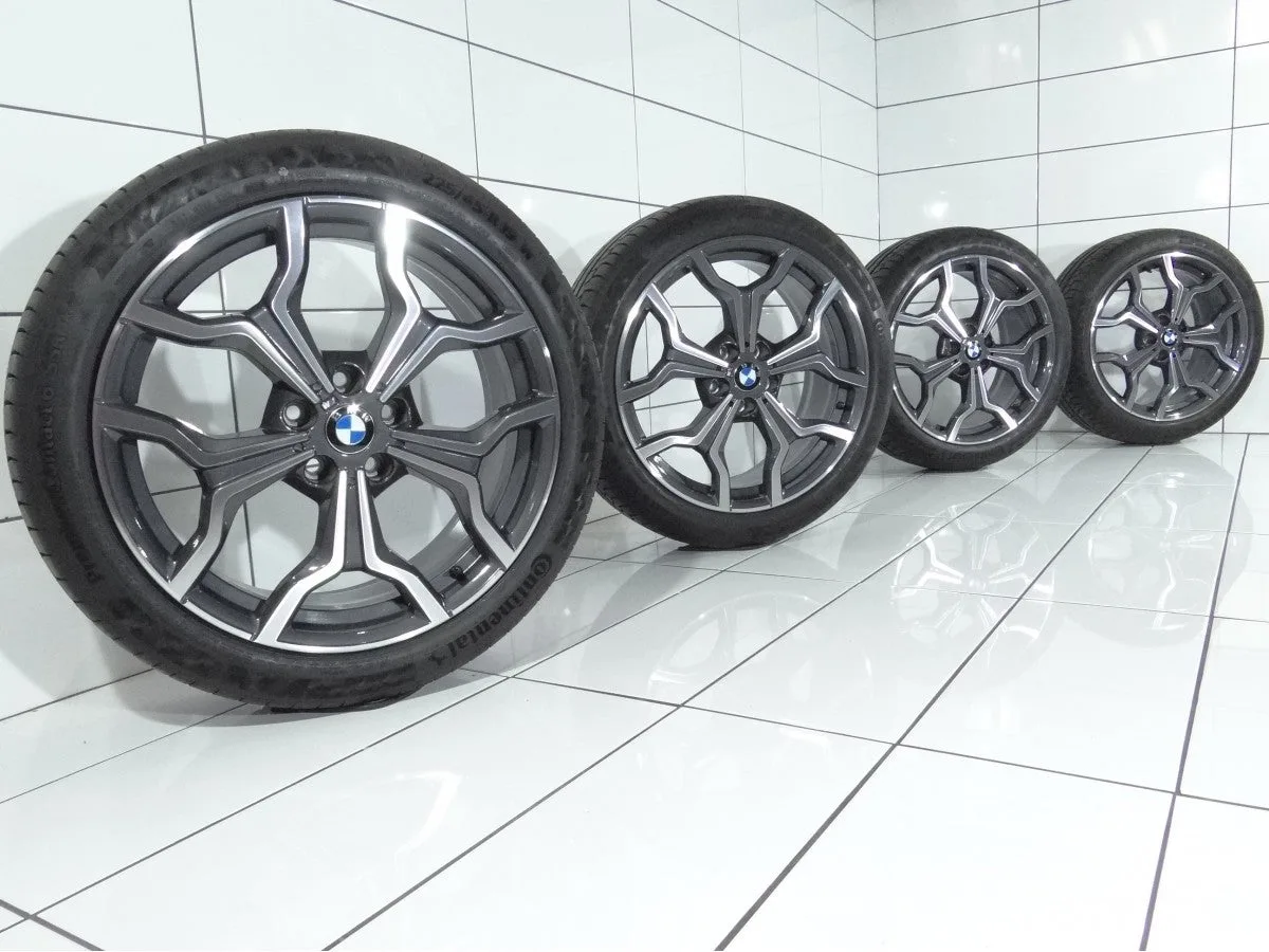 KOŁA UŻYWANE BMW OE STYLING 722 8009759 X1 F48, X2 F39 5x112 ET47 225/45R19 92W [2019] 7MM Grafitowy, zdjęcie 1
