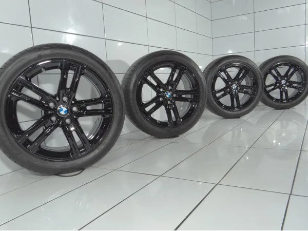 KOŁA UŻYWANE BMW OE STYLING 550 8053523 1 F40, 2 F44 5X112 ET54 225/45R17 94Y [2021] 6,5MM CZARNY, zdjęcie 1