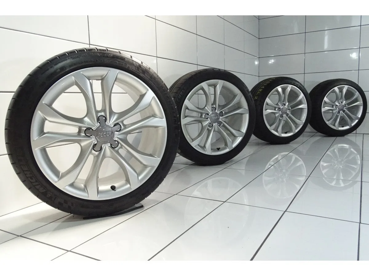 KOŁA AUDI TT RS, 8J0601025S, 5X112, ET 52, 245/40R18 97 Y Srebrny, zdjęcie 1